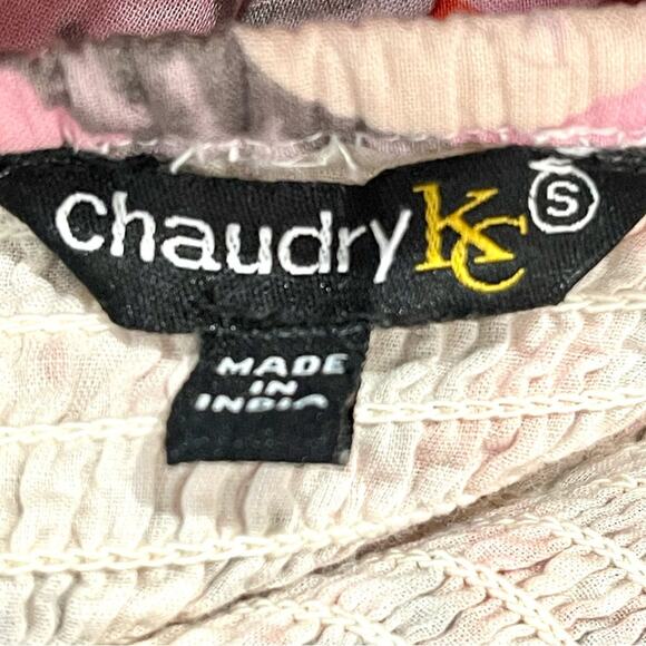 Chaudry KC Mini Sundress Embroidered Sequined Fully Lined Tiered Skirt - Small - Picture 14 of 16